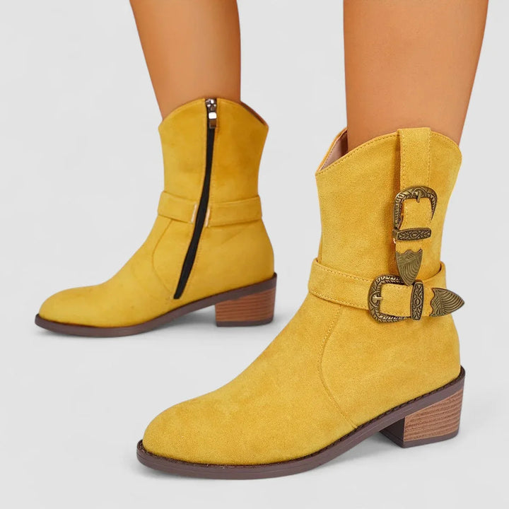 Rosa | Bottines Western Orthopédiques