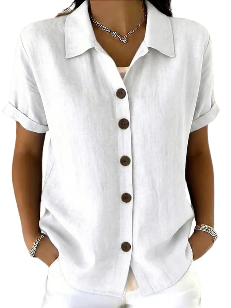 Gracie | Chemise Décontractée à Manches Courtes
