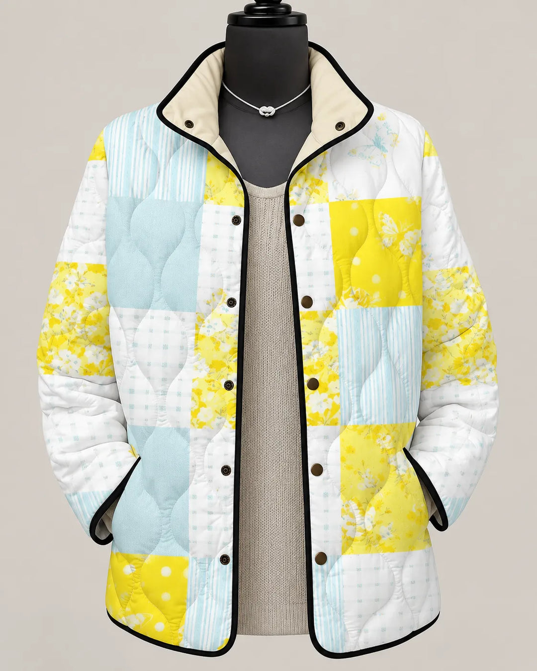 Celestine | Veste Imprimé Jardin Éclatant