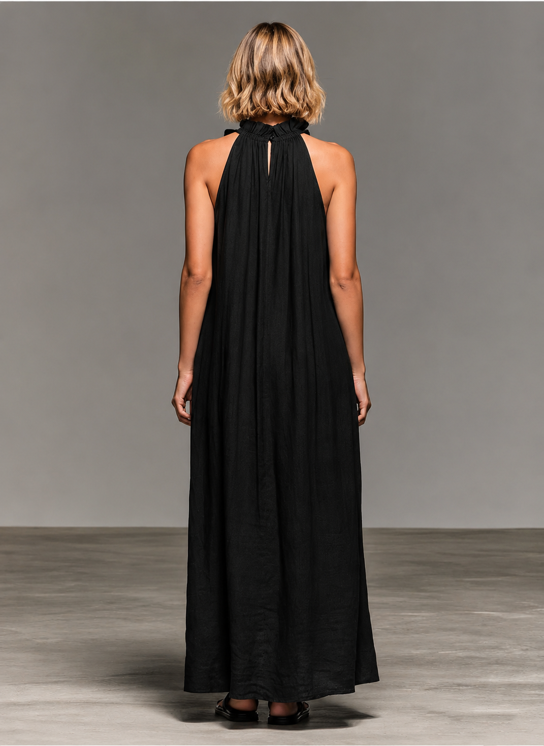 Emma | Robe Longue à Volants Délicats