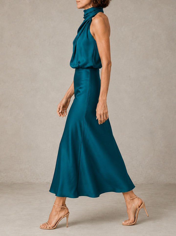 Harper | Robe de Soirée à Col Halter