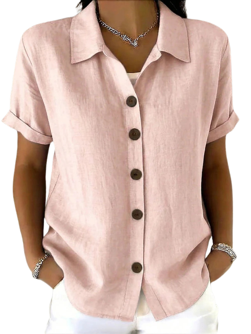 Gracie | Chemise Décontractée à Manches Courtes