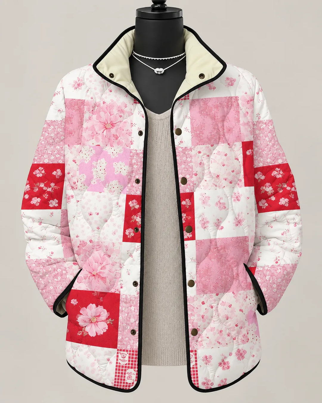 Celestine | Veste Imprimé Jardin Éclatant