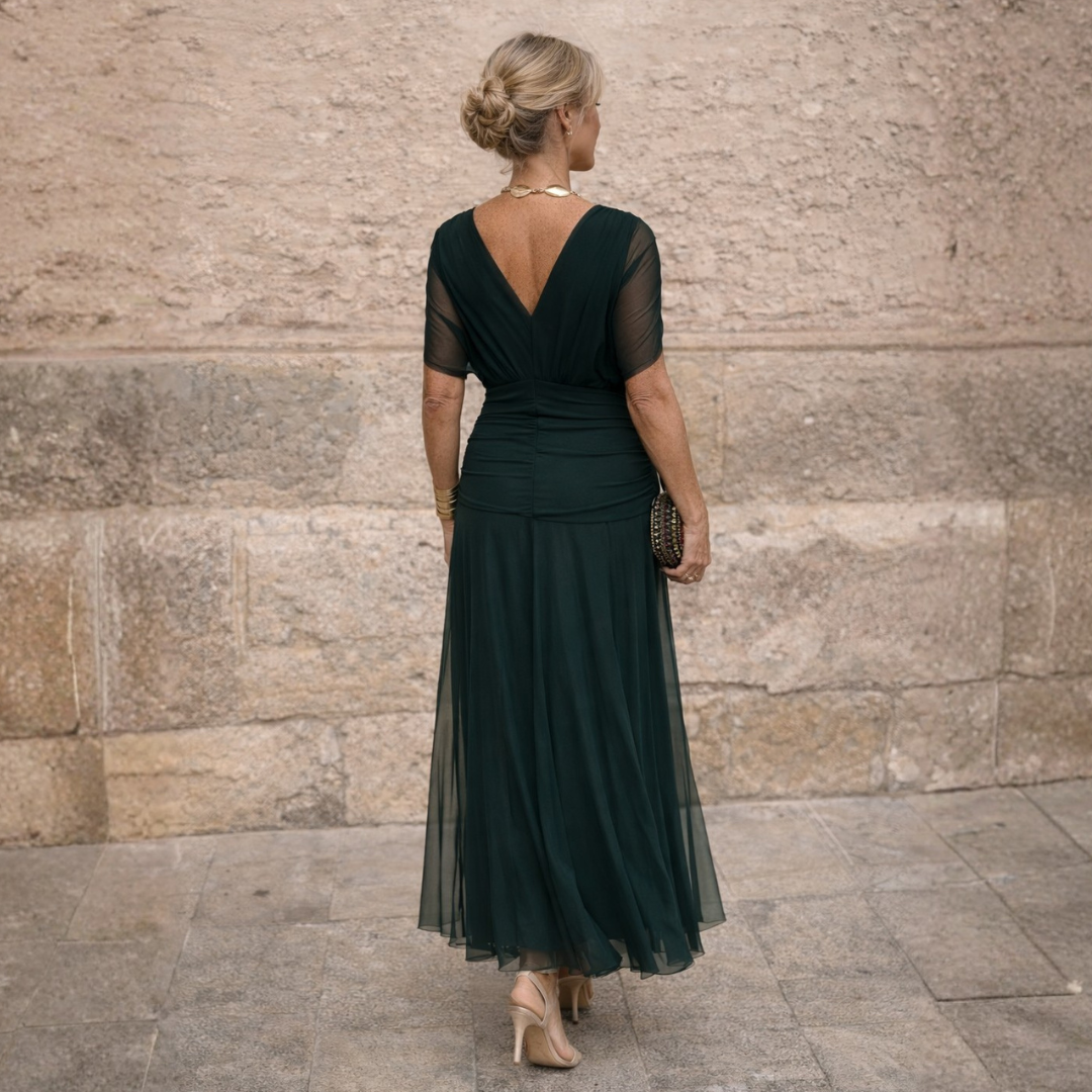 Mikaela | Robe Longue Élégante