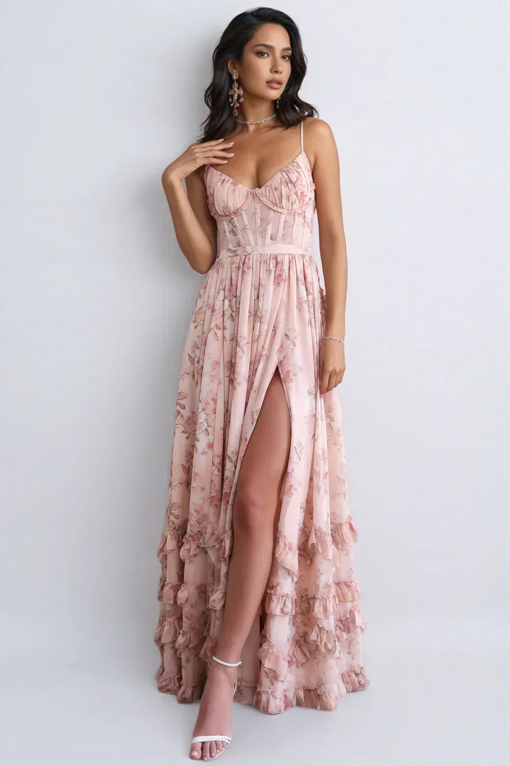 Robe Violetta | Silhouette Élégante et Envoûtante