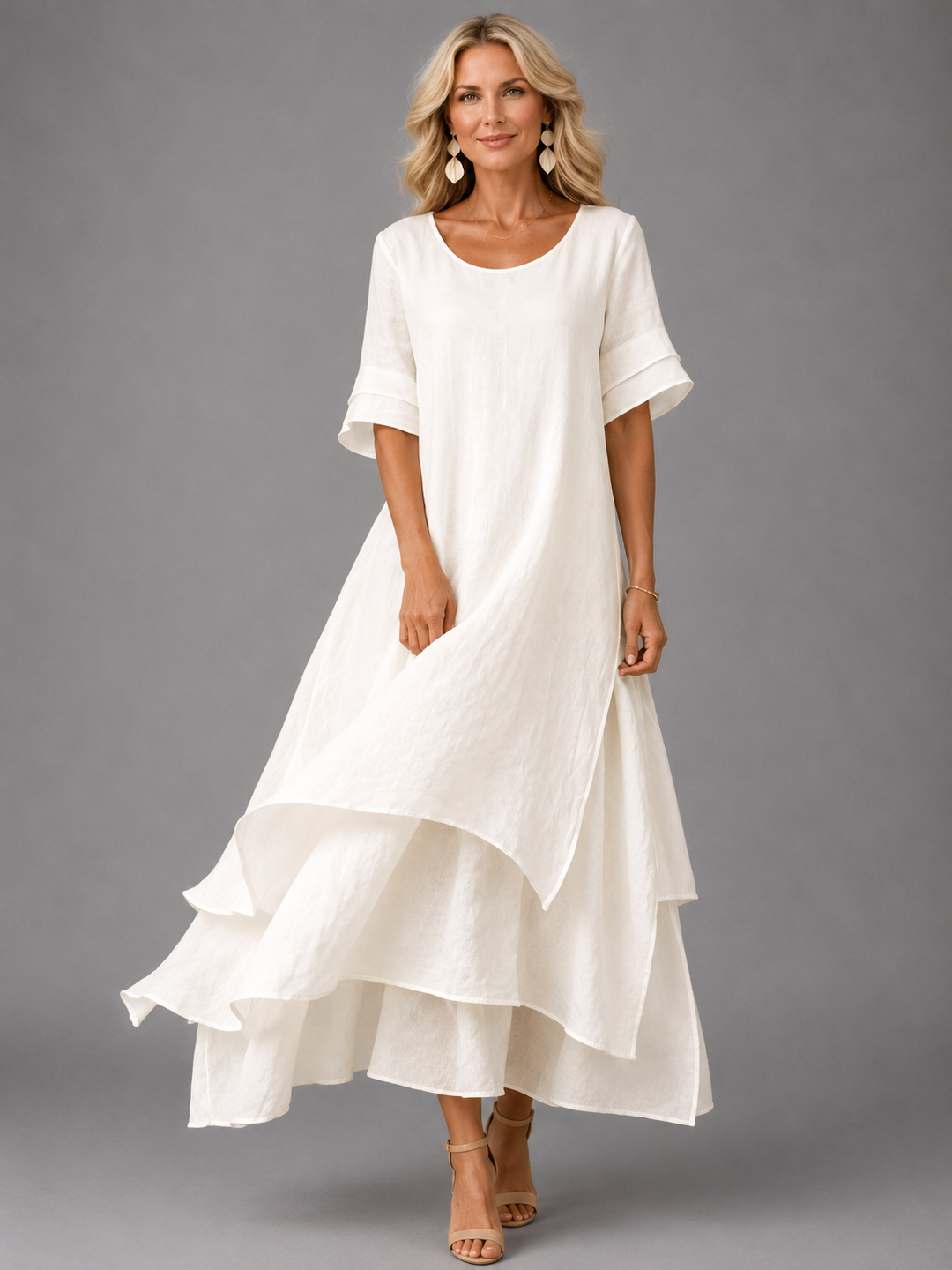 Liora | Robe Longue Fluide et Gracieuse