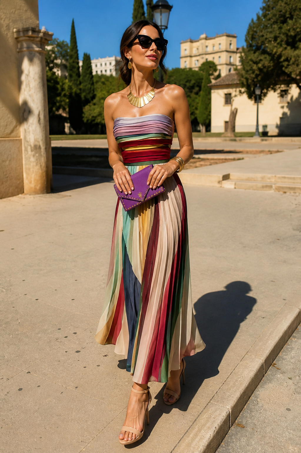 Robe Longue Élégante Evelyn en Tulle Raffiné - Maison Élise