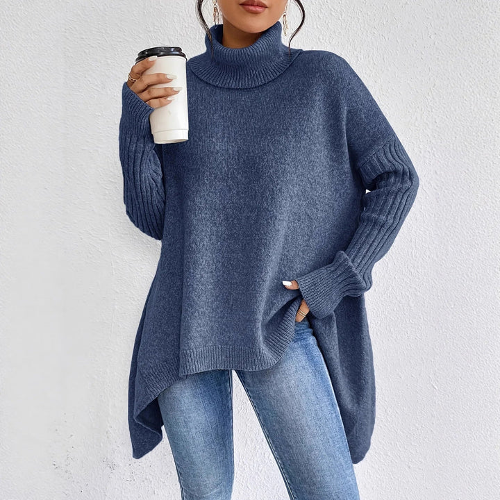 Rosaline | Pull à Col Roulé Décontracté