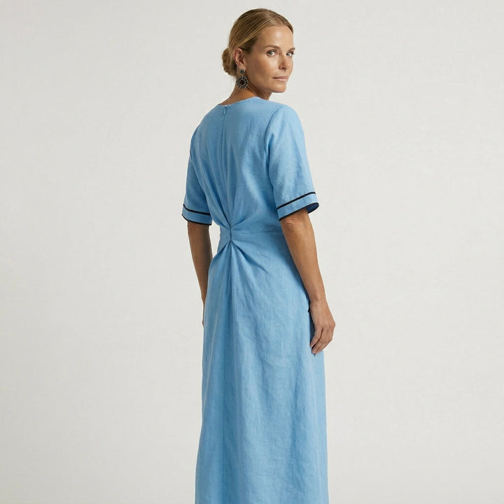 Mila | Robe Élégante à Taille Flatteuse, Chic de Vacances