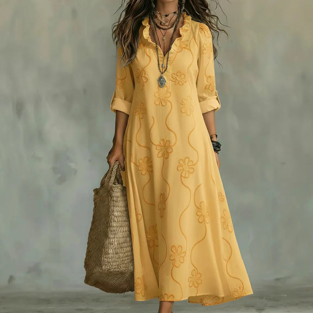 Ardyne | Robe Longue Brodée