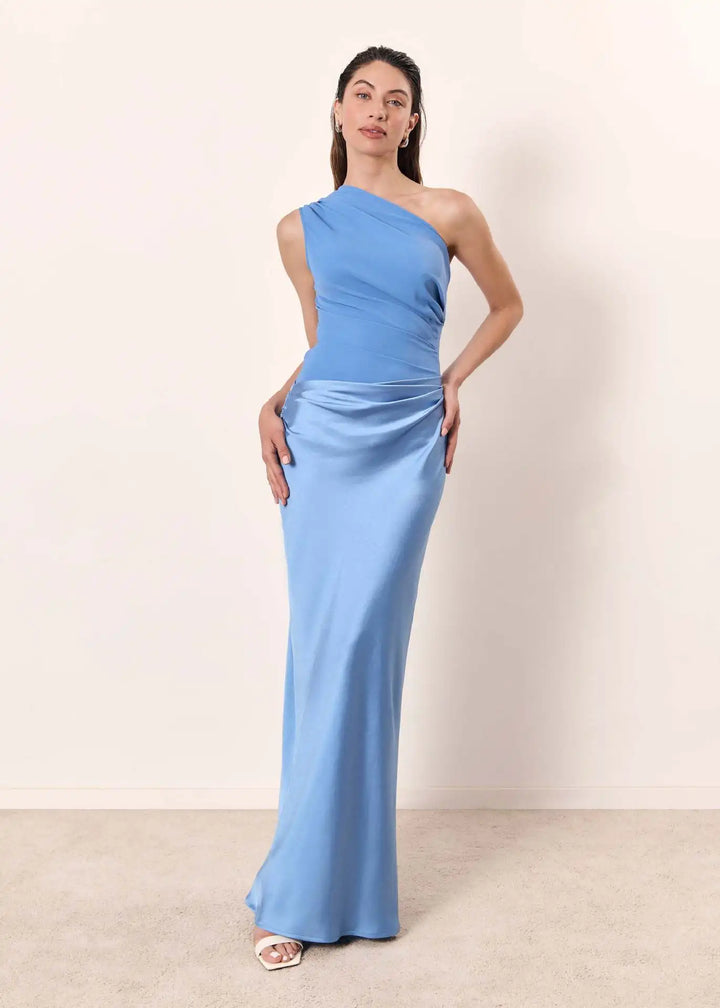 Sophia | Robe Longue Satinée