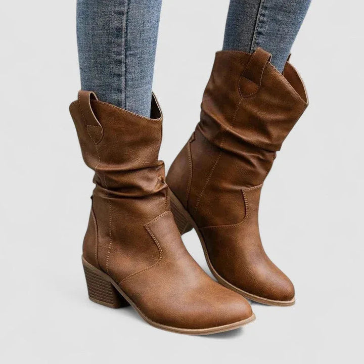 Vivian | Bottines Orthopédiques en Cuir