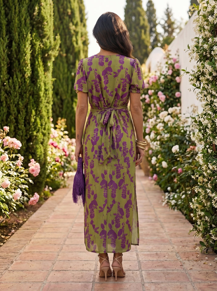 Robe Élégante en Tissu de Soie - Collection Maison Élise