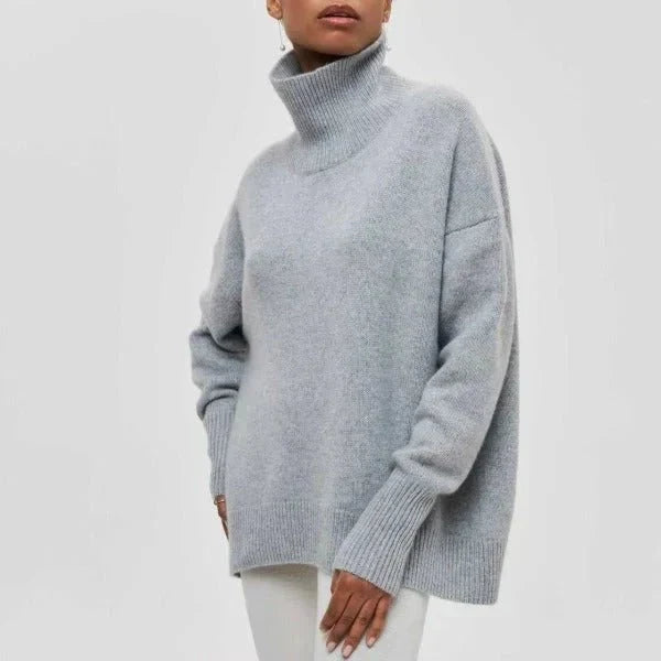 Amanda | Pull Oversize à Col Roulé