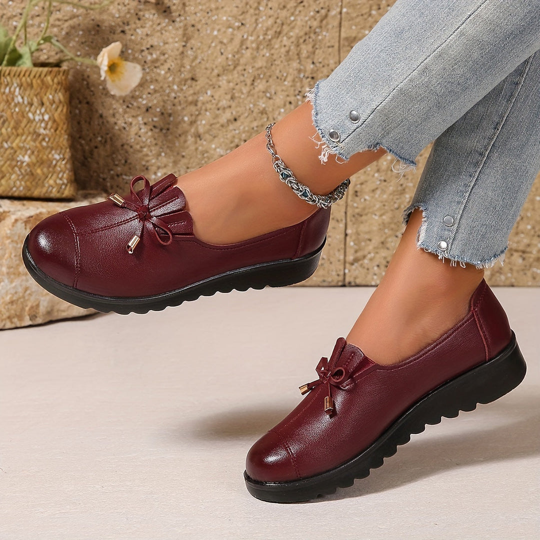 Rosalie | Mocassins Orthopédiques à Nœud