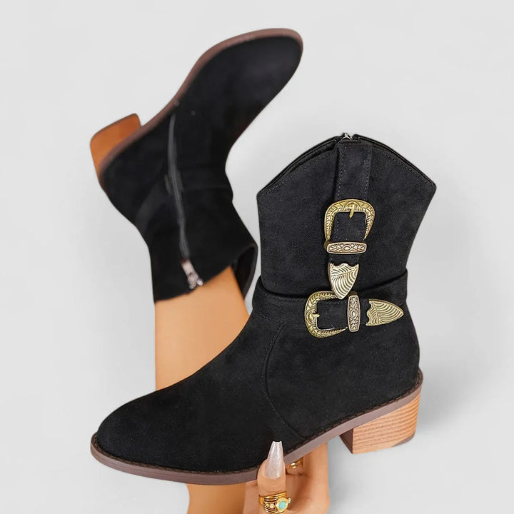 Rosa | Bottines Western Orthopédiques