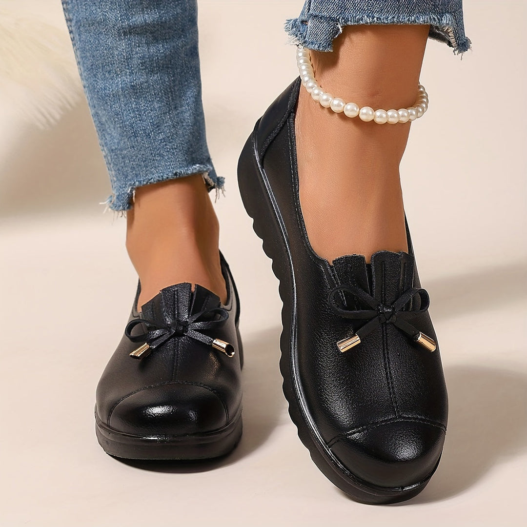 Rosalie | Mocassins Orthopédiques à Nœud