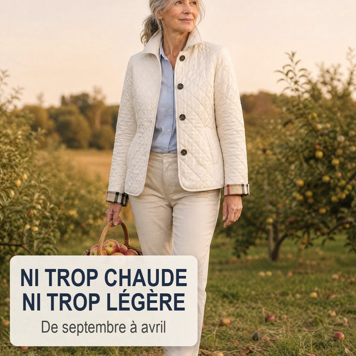 Veste Eleanor Whitmore — Matelassée Mi-Saison