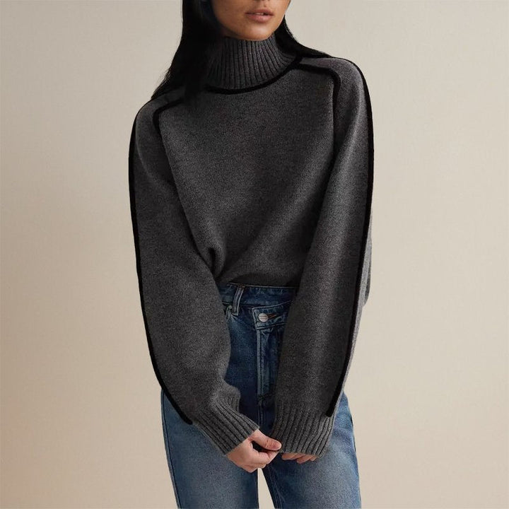 Lisanne | Pull à Col Roulé Élégant et Confortable