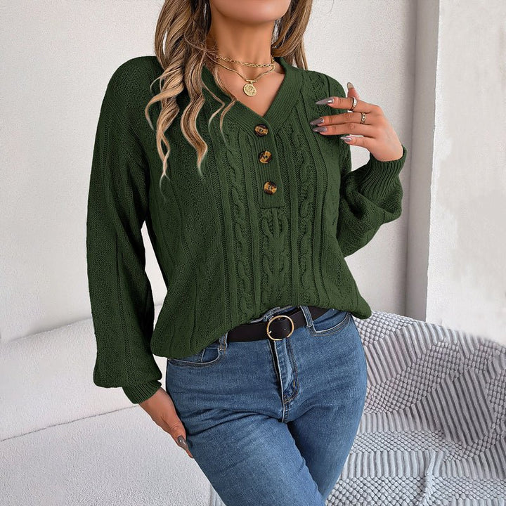 Louisa | Pull en Maille Torsadée Décontracté