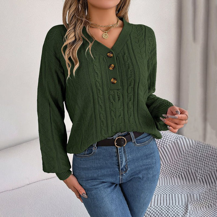 Louisa | Pull en Maille Torsadée Décontracté