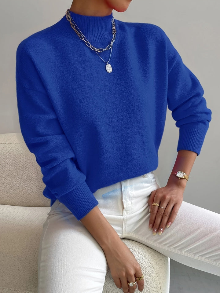 Maria | Pull Élégant à Col Roulé