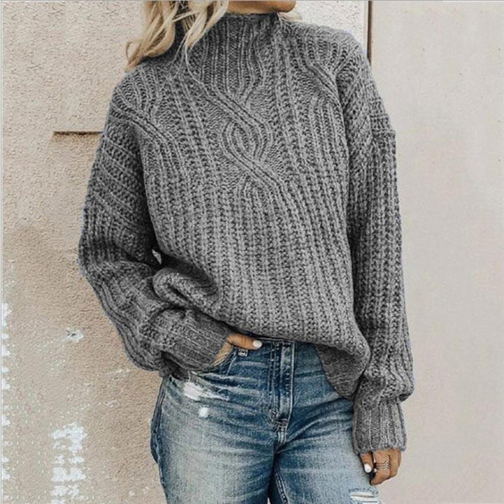 Nanja | Pull à Col Roulé Confortable