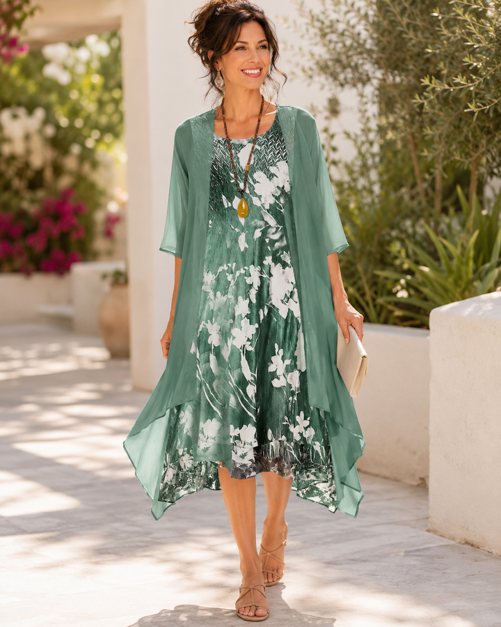 Olivia | Robe Légère à Deux Épaisseurs