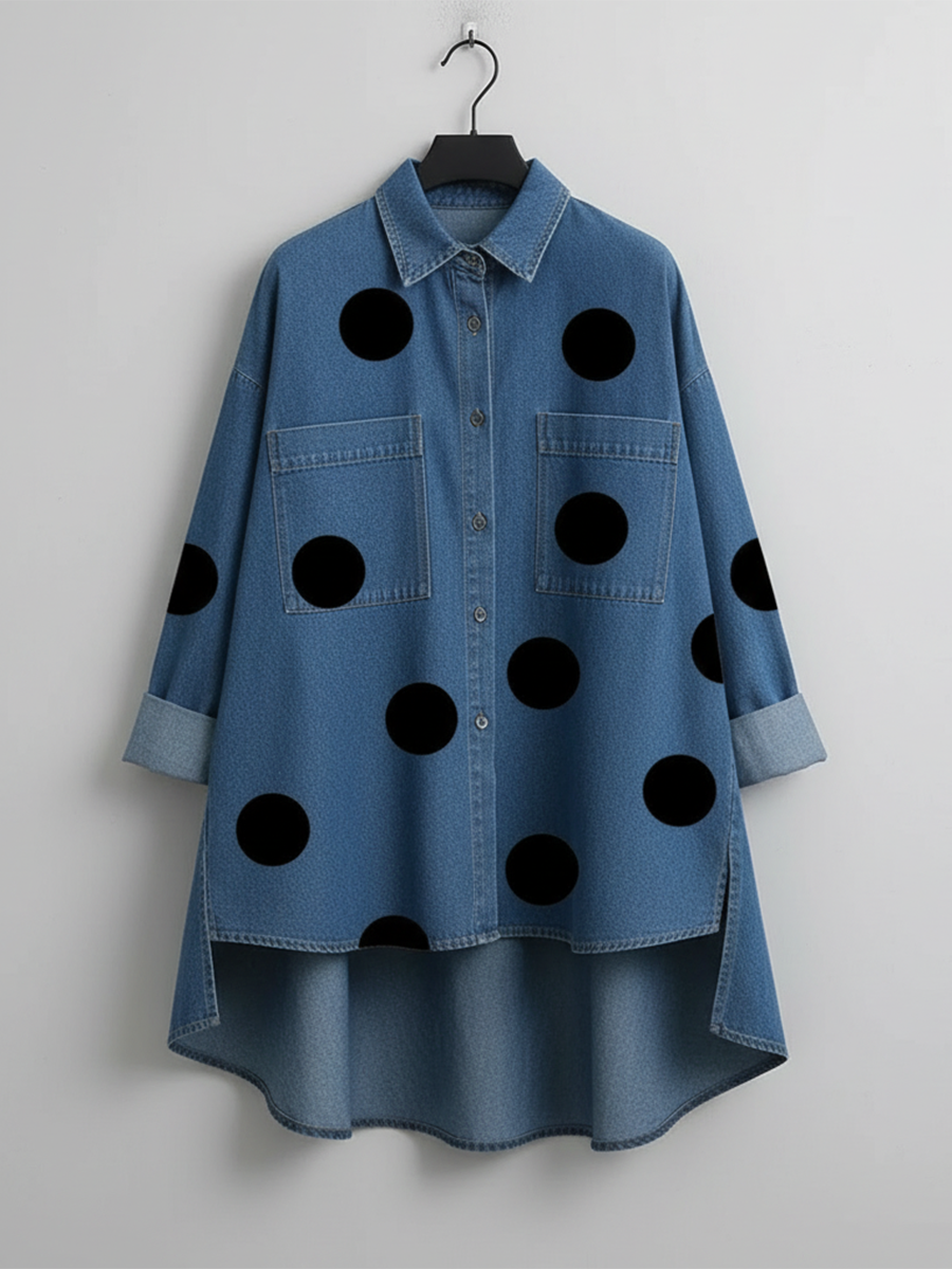 Peggy | Surchemise à Pois