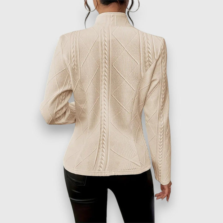Loretta | Cardigan Texturé Boutonné