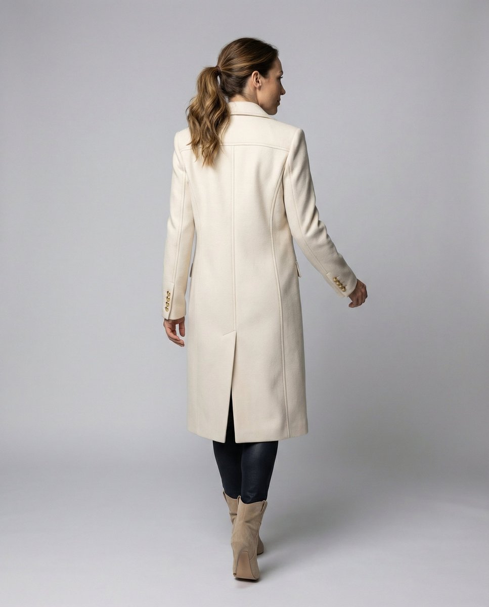 Emeline | Manteau Long Croisé